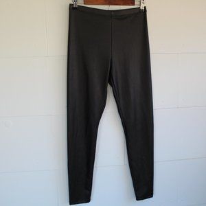 Faux Leather Leggings sz M
